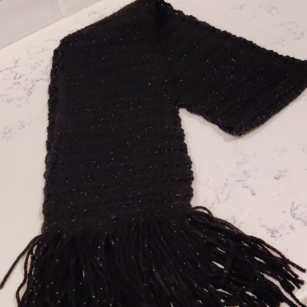 Handmade Black Scarf